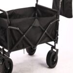 Outdoor utility wagon 10B Single-Bar Rear-Opening Handlebar (for Black Scooter)