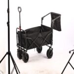 Outdoor utility wagon 10B Single-Bar Rear-Opening Handlebar (for Black Scooter)