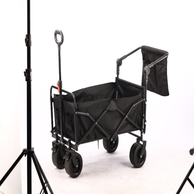 Outdoor utility wagon 10B Single-Bar Rear-Opening Handlebar (for Black Scooter)