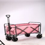 Outdoor utility wagon 15-inch Black Base with Silver Pattern