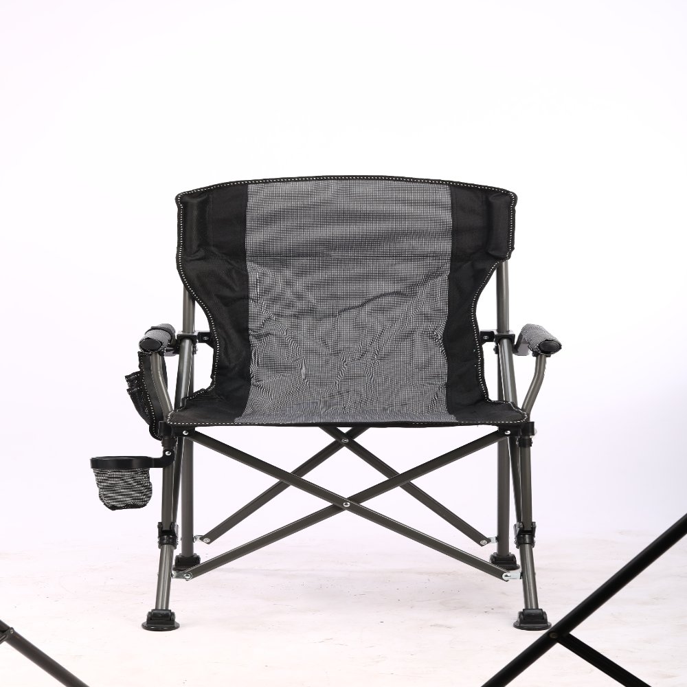Outdoor utility wagon Horseshoe-Shaped Seat – Black