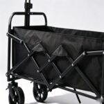 Outdoor utility wagon 7-inch Heart-Cross Rear Rack (for Black Scooter)