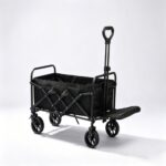 Outdoor utility wagon 7-inch Heart-Cross Rear Rack (for Black Scooter)