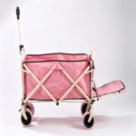 Outdoor utility wagon 15-inch Beige/White Rear Rack