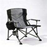 Outdoor utility wagon Horseshoe-Shaped Seat – Black