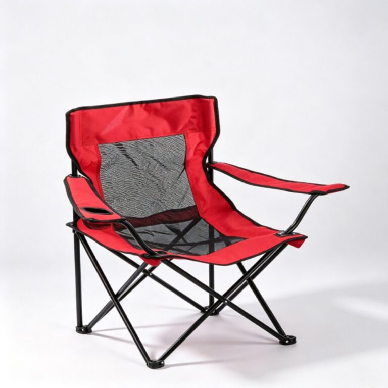Outdoor utility wagon Horseshoe-Shaped Seat – Red