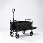 Outdoor utility wagon 7-inch Heart-Cross Rear Rack (for Black Scooter)