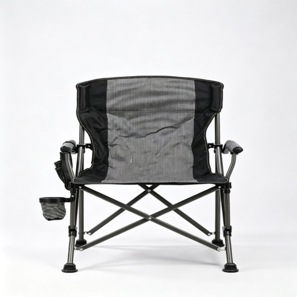 Outdoor utility wagon Horseshoe-Shaped Seat – Black